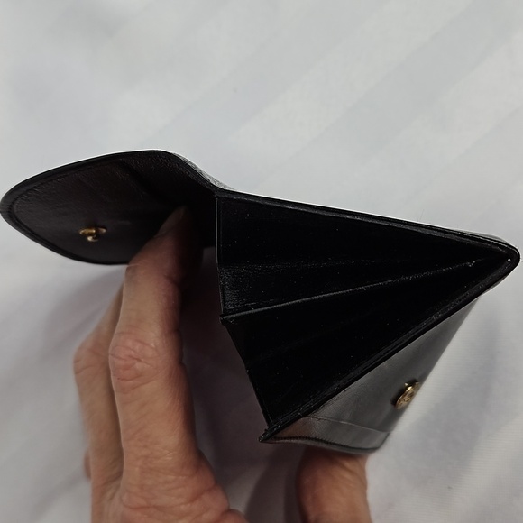 MARK CROSS 1845 BLACK LEATHER CARD CASE -MADE IN ITALY - Picture 8 of 8